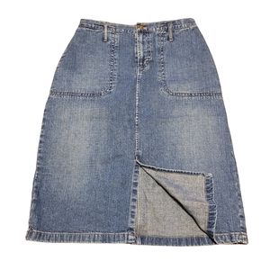 Vintage Ralph Lauren Jean Skirt 4